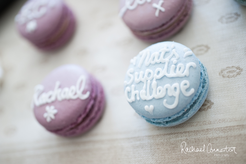 Professional colour photograph of creative inspiration baking shoot at Maison des Macaron at Market Harborough by Rachael Connerton Photography